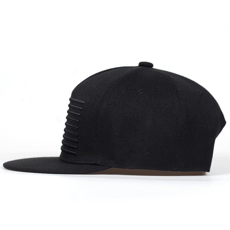 Embroidered American Flag Hip-Hop Baseball Cap