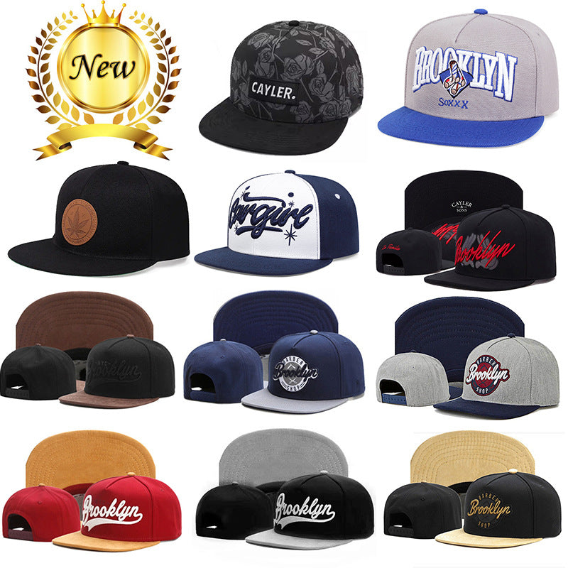 2023 Summer New Flat Brim Hip Hop Outdoor Hat