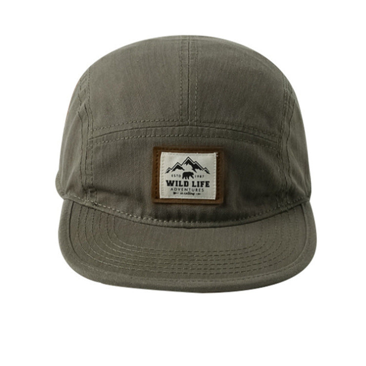 Vintage American Flat-Brim Hip-Hop Cap for Couples