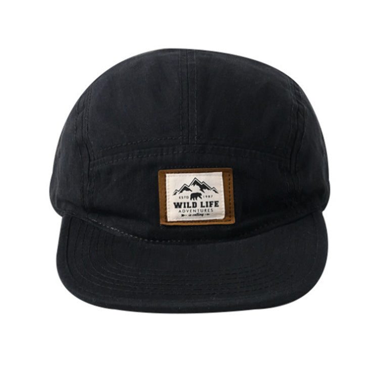 Vintage American Flat-Brim Hip-Hop Cap for Couples