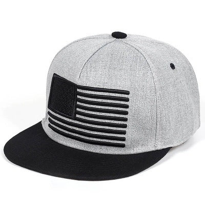 Embroidered American Flag Hip-Hop Baseball Cap