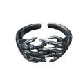Adjustable Ring with Interlocking Design