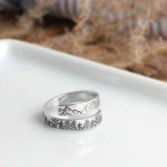 Alpine & Cedar Open Couple Ring