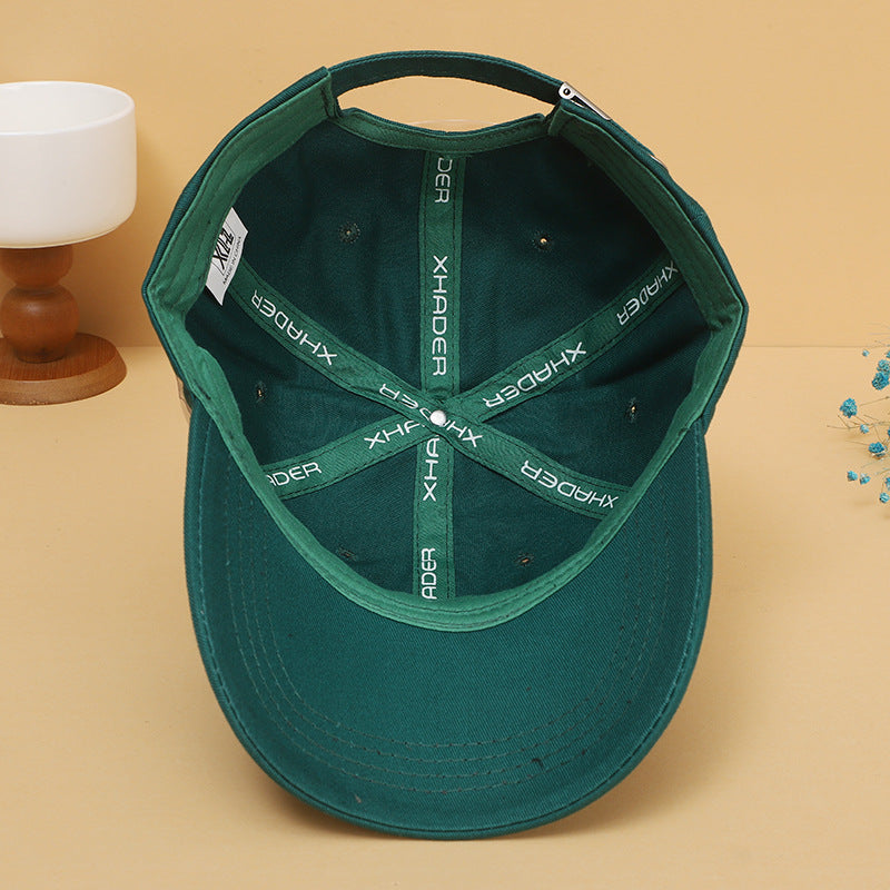 K Embroidered Letter Cap - Hip Hop Baseball Hat