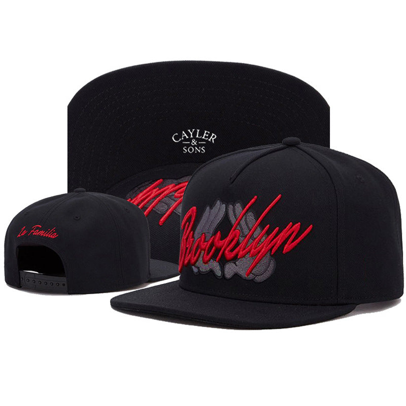 2023 Summer New Flat Brim Hip Hop Outdoor Hat