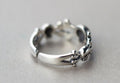 Vintage Style Skull Ring with Unique Open Design