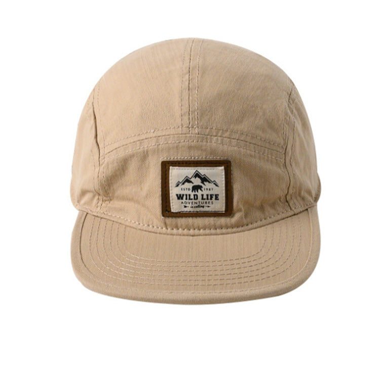 Vintage American Flat-Brim Hip-Hop Cap for Couples