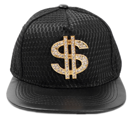 Superman Diamond Flat Brim Hat - Street Hip Hop Cap