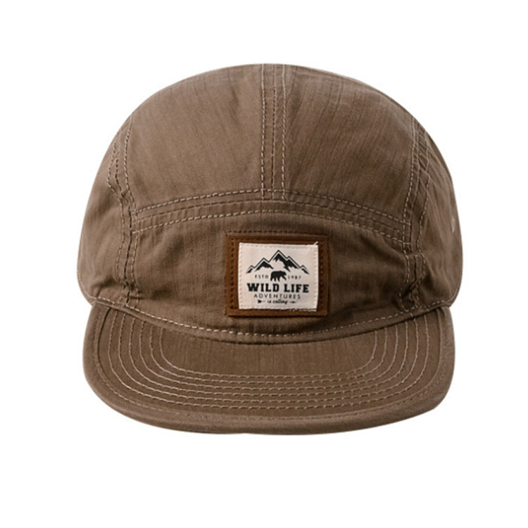 Vintage American Flat-Brim Hip-Hop Cap for Couples